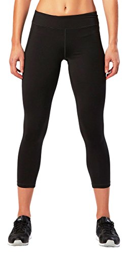 2XU Women's Form 7/8 Tights, Black/Black, X-Large