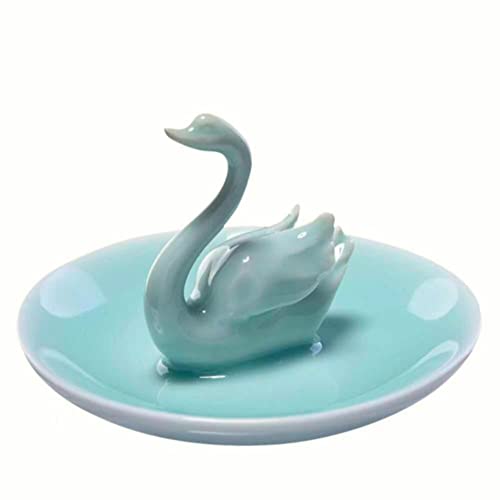 L&YOUR Swan Ring Dish- Perfect for Wedding，Engagement Party，Bridesmaid ，Engagement, Anniversary, or Birthday ，wedding Gift