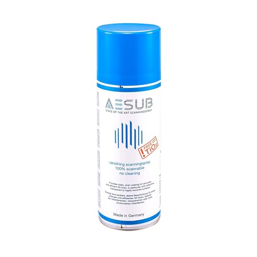 Blue 3D Scanning Spray for Revopoint 3D Scanners, for Reflective, Transparent or Highly Textured Surfaces - 400ml