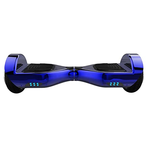 Hover-1 Ultra Electric Self-Balancing Hoverboard with Dual 200W Motors, 9 mph Max Speed, and 9 Miles Max Range, Blue