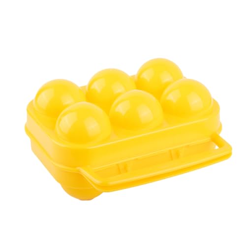 Coghlan's 812A Holder, Holds 6 Eggs, Yellow
