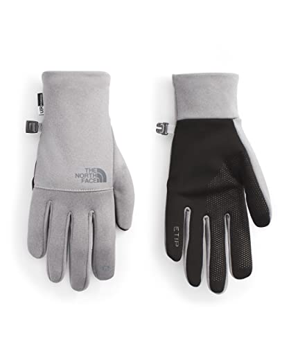 THE NORTH FACE Etip Recycled Gloves, TNF Medium Grey Heather, Large