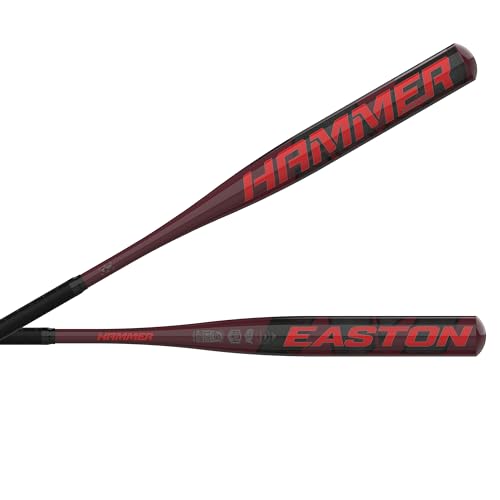 Easton | HAMMER Slowpitch Softball Bat | All-Association | Loaded | 12' Barrel | 32'x25 oz.