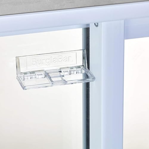 Burglabar 2 Pack for Sliding Door Locks for Sliding Glass Doors & Windows, Child Proof