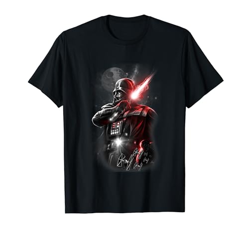 Star Wars Darth Vader Lightsaber Portrait T-Shirt