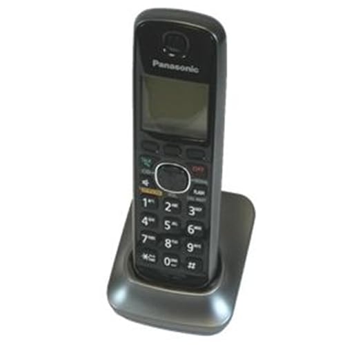 Panasonic KX-TGA660M Extra Handset for 764XX Series Cordless Phones, Metallic Gray