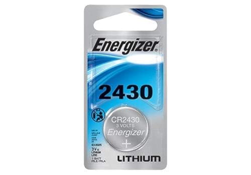 2 Pack Energizer ECR2430BP Lithium 3-Volt Coin Cell Battery