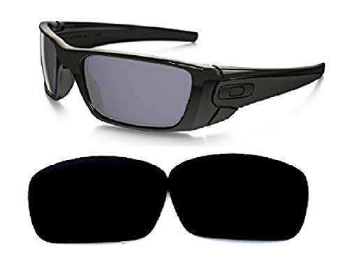 Galaxy Replacement lenses For Oakley Fuel Cell Polarized Black 100% UVAB