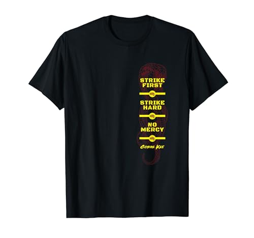 Cobra Kai Strike First Snake T-Shirt