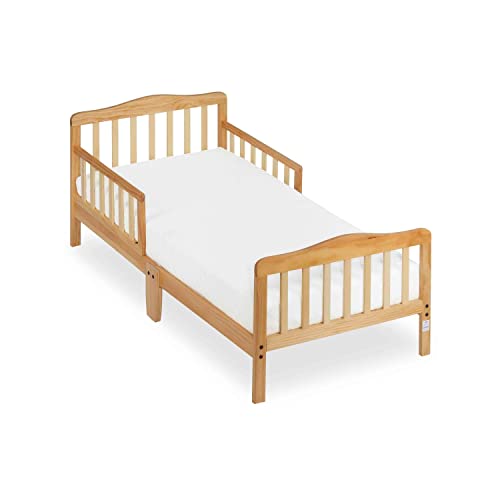 Dream On Me Classic Design Toddler Bed in Natural, Greenguard Gold Certified