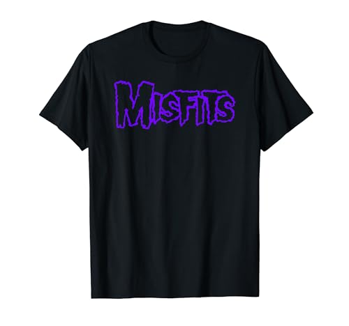 Misfits – Purple Logo T-Shirt