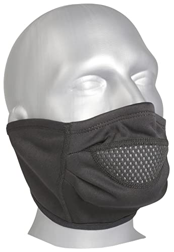 Hot Chillys Adult Chil-Block Half Mask - Black, Small/Medium