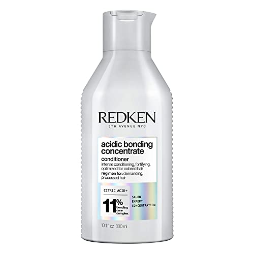 Redken Bonding Conditioner for Damaged Hair Repair | Strengthens and Repairs Weak and Brittle Hair | Acidic Bonding Concentrate | Safe for Color-Treated & All Hair Types