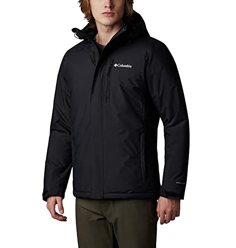 Columbia Men's Tipton Peak Insulated Jacket, Black, Large