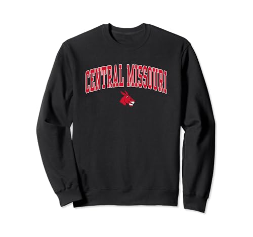 Central Missouri Mules Arch Over Logo Officially Licensed Sweatshirt