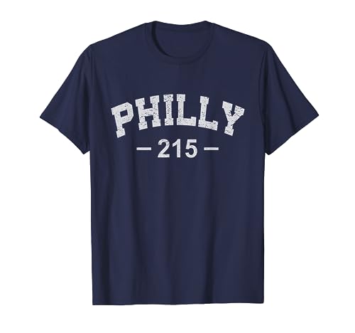 Philly 215 T-Shirt Retro Vintage Shirt Gift Men Women Kids T-Shirt