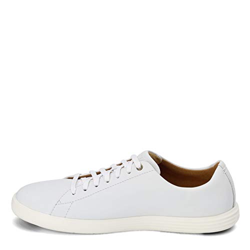 Cole Haan Men's Grand Crosscourt II Sneaker, White Leather, 13