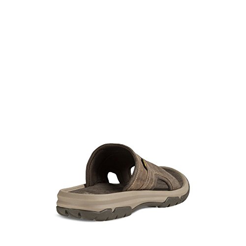 Teva Men's Langdon Slide Sandal, Walnut, 12