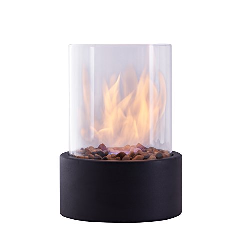 Danya B. Indoor and Outdoor Portable Tabletop Fire Pit – Vent-less can be used Indoor or Outdoor Tabletop Fireplace Centerpiece 2