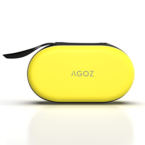 Agoz Golf GPS Holder for Garmin Approach G30 G10 G7 G6, Izzo Swami 6000 5000 4000+ 4000 3000, Swami Pocket, GolfBuddy Aim V10, Voice X, Voice 2, Bushnell Phantom Sport Golf GPS Rangefinder (Yellow)