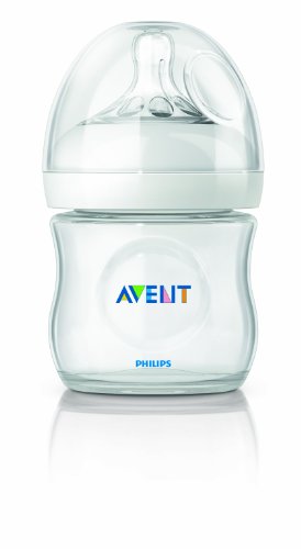 Philips AVENT BPA Free Natural Polypropylene Bottle, 4 Ounce, 1 Pack