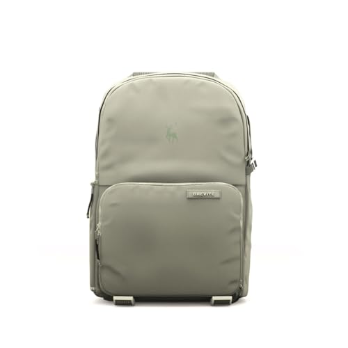 BREVITE - The Jumper - Compact Camera Backpacks for Photographers - A Minimalist & Travel-friendly Photography Backpack Compatible With Both Laptop & DSLR Accessories 18L (Pine Green)