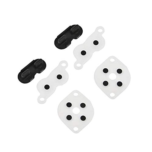 Comimark 2Set Silicon Rubber Button Replacement for NES Conductive Pads Controller Gamepad