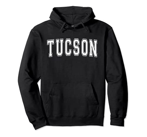 TUCSON AZ ARIZONA USA Vintage Sports Varsity Style Pullover Hoodie
