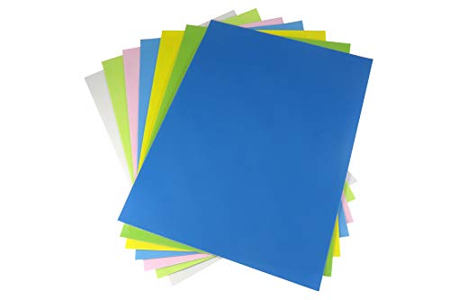 7 Sheet Variety Pack PSA Pressure Sensitive Adhesive (.3, 1, 3, 9, 12, 30 and 40 microns) Lapping Microfinishing Film Aluminum Oxide (AO) 8-1/2 x 11 Inches