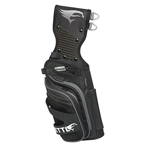 Elevation Mettle Field Quiver, Black, Right Hand