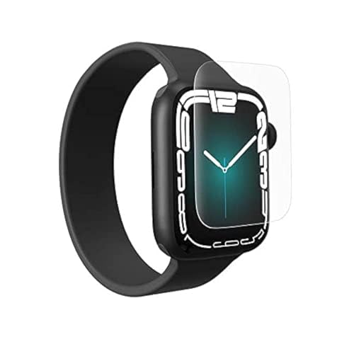 ZAGG InvisibleShield Ultra Clear for Apple Watch Series 7 & Series 8 Watch Size: 45mm Face, Virtually Indestructible