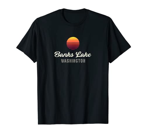 Banks Lake WASHINGTON Bass Fishing T-Shirt