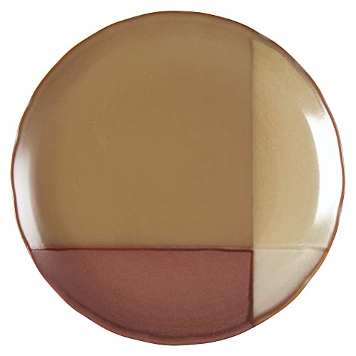 Sango Gold Dust Sienna Chop Plate (Round Platter)