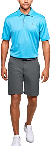 Under Armour Men's Tech Golf Shorts , Pitch Gray (012)/Black , 36