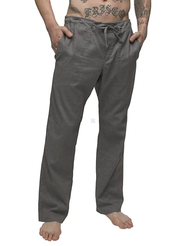 prAna Men's Standard Sutra Pant, Gravel, Medium-Short