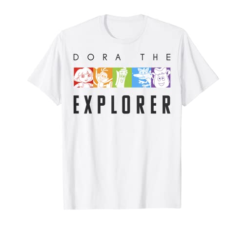 Dora the Explorer Rainbow Boxes T-Shirt