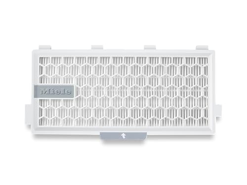 Miele Original HEPA AirClean filter with TimeStrip, Filter for Miele Vacuum Cleaners, Traps Dust and Allergens
