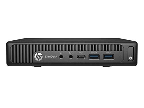 HP 2019 EliteDesk 800 65W G2 Business Mini PC Desktop Computer, Intel Quad-Core i5-6500T up to 3.1GHz, 8GB DDR4 RAM, 1TB SSD, WiFi, Bluetooth, USB 3.0, Windows 10 Professional (Renewed)