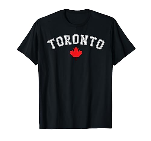 Toronto Canada Canadian FLag T-Shirt T-Shirt