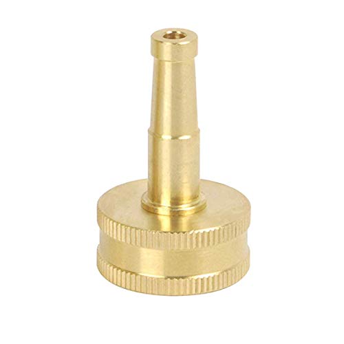 Rocky Mountain Goods Jet Nozzle for Garden Hose - Solid Brass Sweeper Hose Nozzle for High Pressure Cleaning - Leakproof Rubber Washer - Great for Cleaning Car, Siding, Driveway