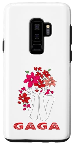 Galaxy S9+ Gaga Women With Flowers On Her Head Happy Mothers Day Case