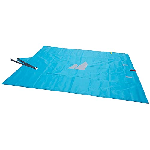 TRANGO Cord Trapper Rope Tarp, Blue