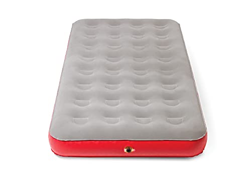 Coleman QuickBed Single-High Inflatable Air Mattress, Leak-Free AirBed with Plush Top & Included Carry Bag for Indoor/Outdoor use, Twin/Full/Queen Options
