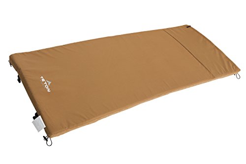 TETON Sports Universal Camp Pad; Sleeping Pad for Car Camping , Brown, Universal/80' x 30' x 2'