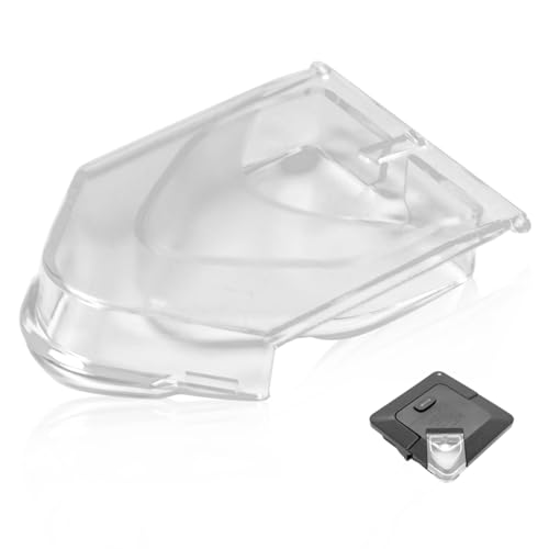 WARDFYT Pour Spout Cover Replacement Compatible with Ninja Blender Lid 72oz, Replacement Lid Flap Spout Cover for Ninja Blender Pitcher Square Top, Clear, Polycarbonate, BL660 BL740 BL770 BL771 BL772