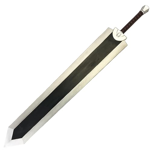 57 Inches Fantasy Dragon Slayer Berserk Guts Foam Sword Perfect for Anime Cosplay Costume Event Party and Collectible