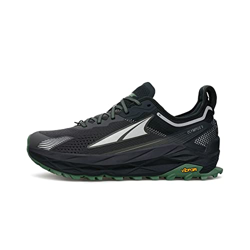 ALTRA Men's Olympus 5 Trail Running Shoe Black/Grey