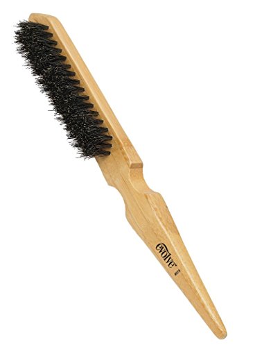Evolve Perfect Edge Brush, BLACK,BROWN, 1 Count (Pack of 1)