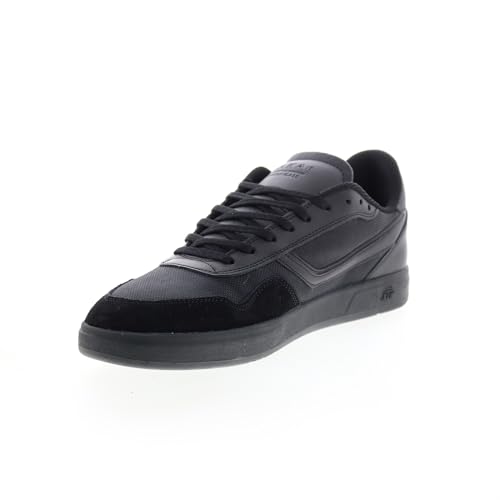Lakai Terrace Mens Skate Shoes, Black/Black Suede, 9