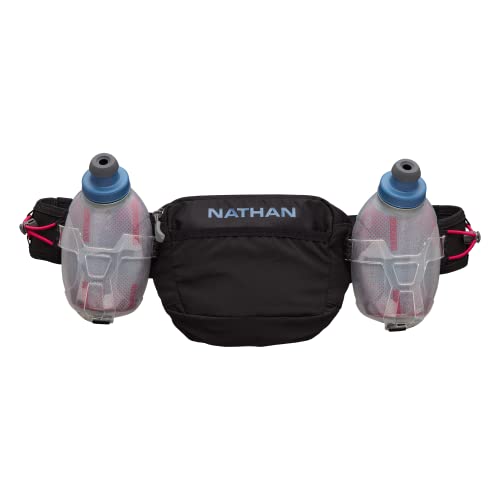 Nathan Trail Mix Plus 3.0 Hydration Belt, Two Large Front Pockets & Exterior Mesh Pocket For Essential Storage, Printed Reflective Logo For Added Visibility In Low-Light